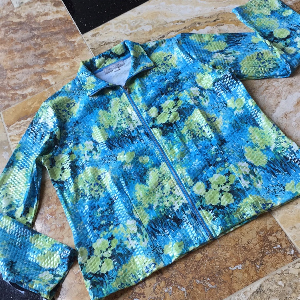 Birch Hill wearable art/shimmering impressionist